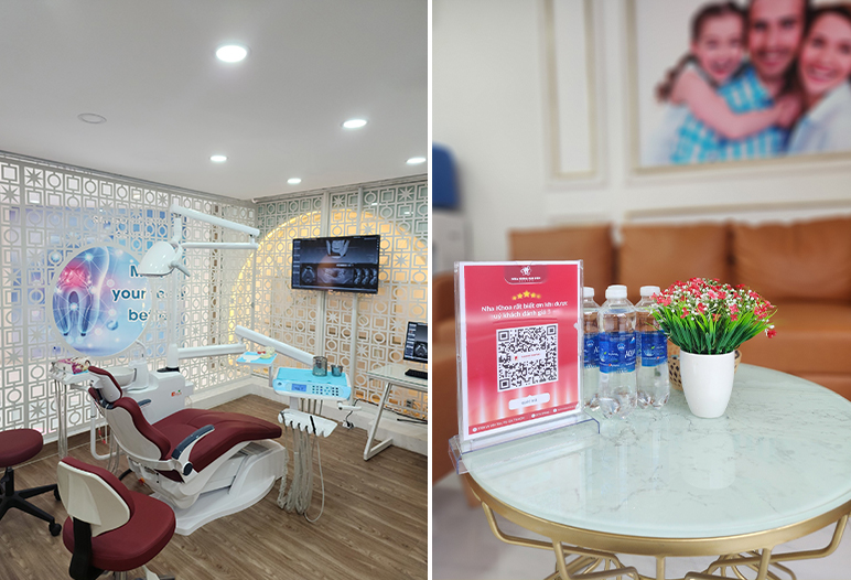 saigon implant center with Modern clinic environment