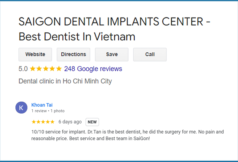 Patient shares experience after dental implant surgery