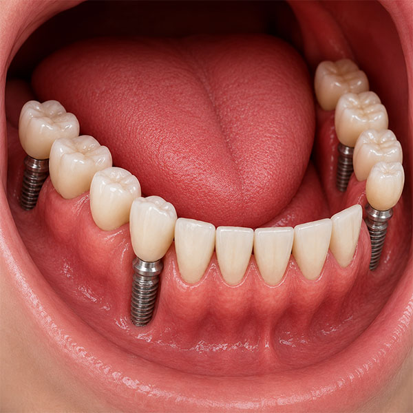 multiple dental implants